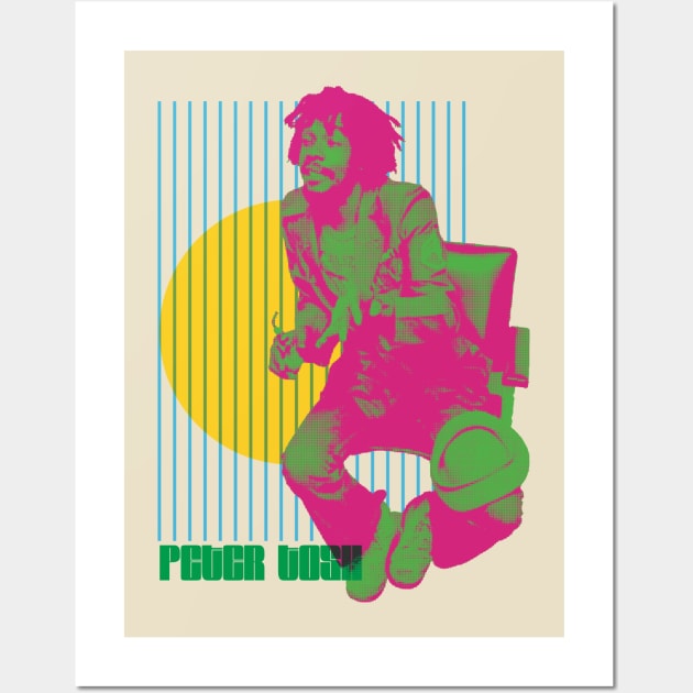 Peter Tosh Wall Art by HAPPY TRIP PRESS